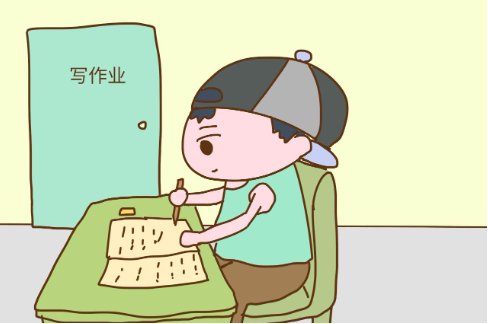 如何优雅地写“紫到发黑的木棒上写作业”这个句式？