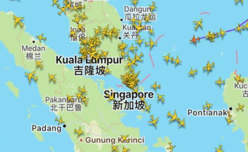 据报道：美方一专机从东京出发抵达吉隆坡，到底有何目的？