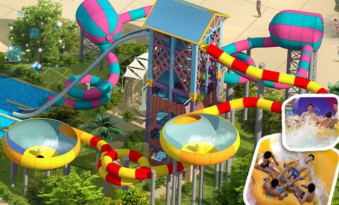 天津海魔方怎么样？水上有哪些娱乐项目？危险吗？