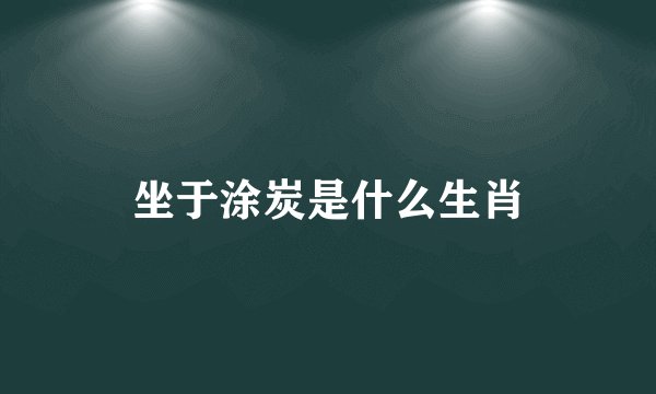 坐于涂炭是什么生肖
