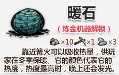 饥荒20版游戏过冬方法，大概需要些什么