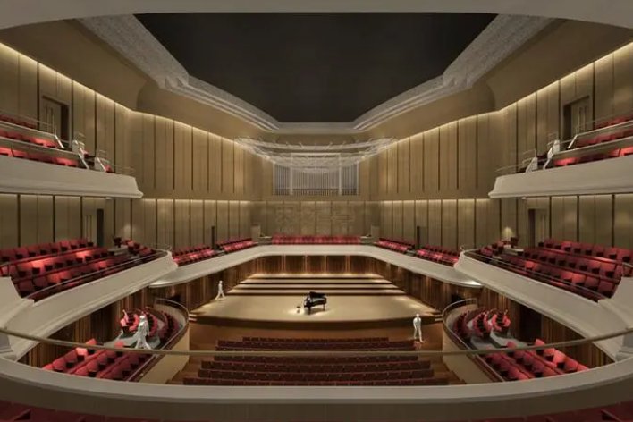 辽阔的音乐厅还是广阔的音乐厅