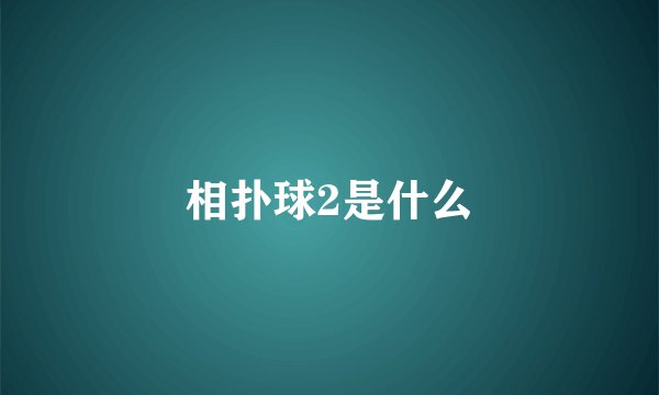相扑球2是什么
