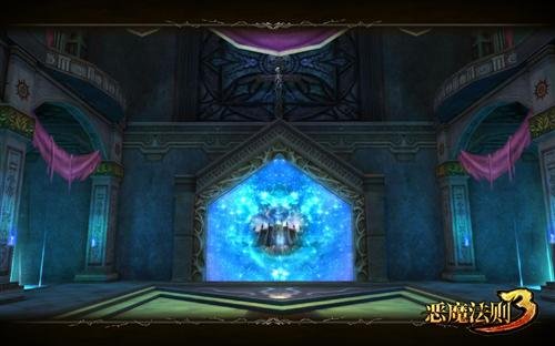 恶魔法则OL的游戏场景