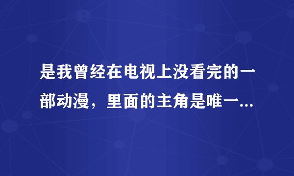是我曾经在电视上没看完的一部动漫，里面的主角是唯一一个可以操控风系力量的少年