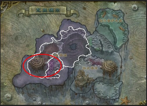 请问一下探索瓦斯琪尔里的废弃的矿脉在哪？