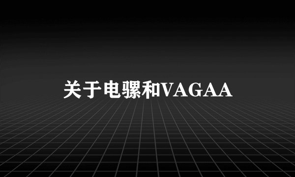 关于电骡和VAGAA