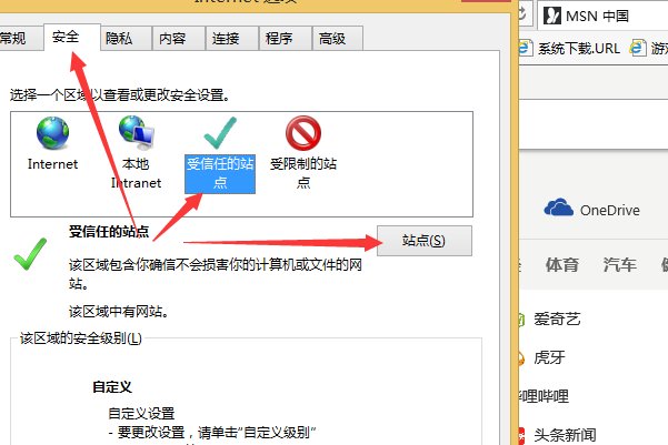 怎么在IE8里下载安装控件