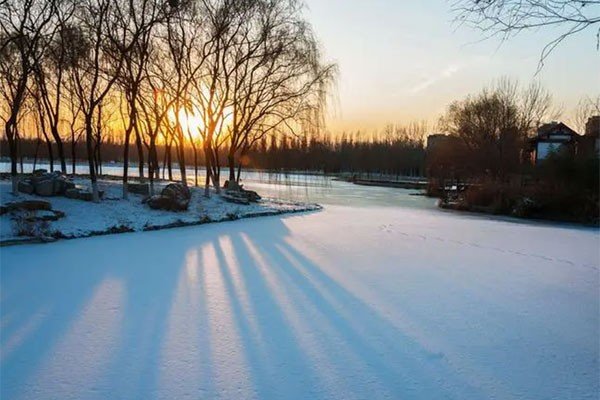 雪后的阳光是什么样的