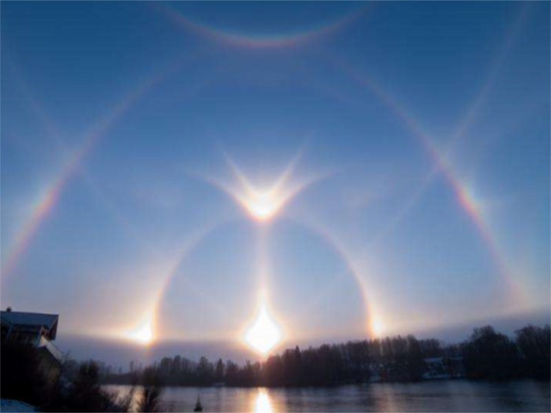 太阳周围出现的彩虹是怎样形成的?