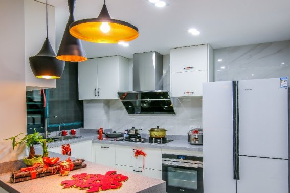 新婚厨房最佳七言对联