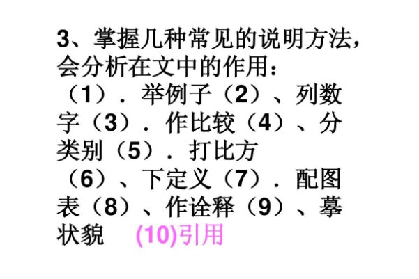 举例子说明方法