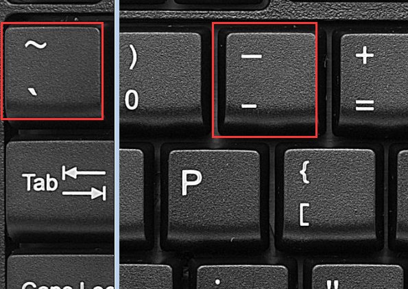 -、-、-、、-、、-、、-这些符号有什么区别？