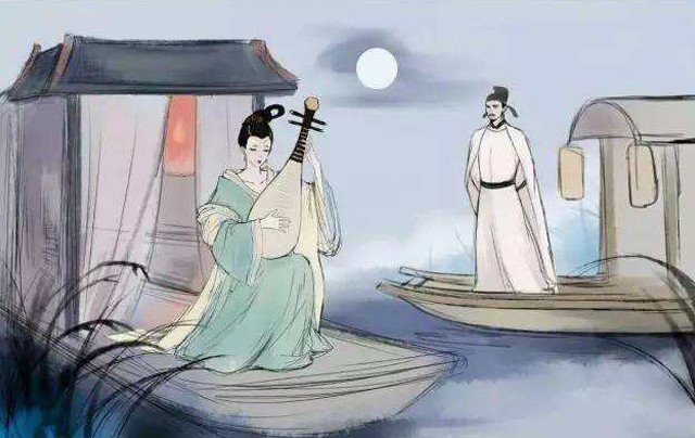 东船西舫悄无言，唯见江心秋月白。