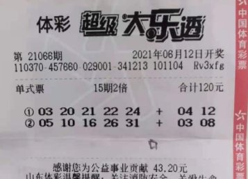 大乐透最新中奖规则表