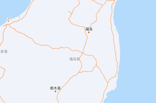 日本的福岛在日本地图的哪里