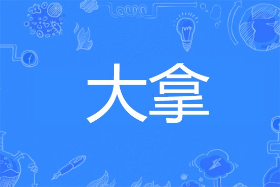 大拿是什么意思?