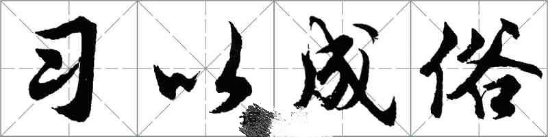 习已成俗是指什么生肖