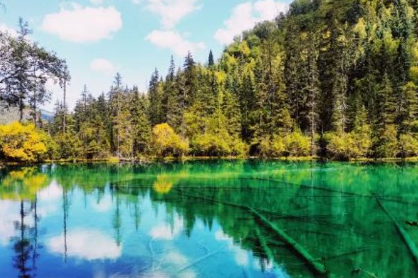 九寨沟的十大美景