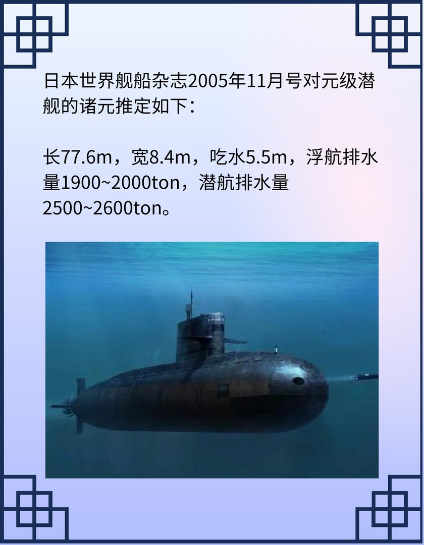元级（040）常规潜艇