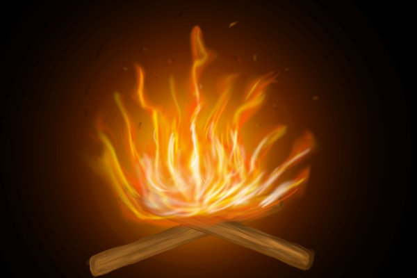 在野外怎么做火把