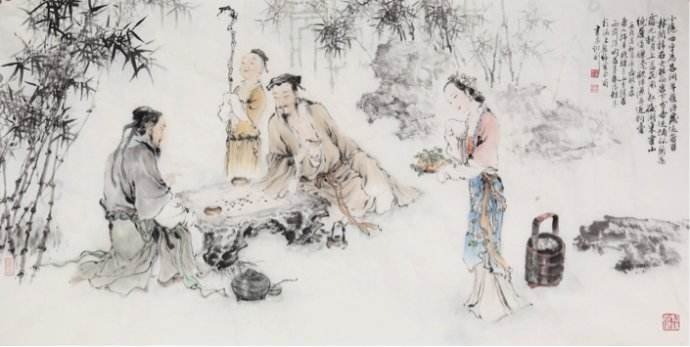 “晚来天欲雪,能饮一杯无 ”这句诗句出自哪里