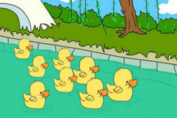 数鸭子的作者是谁？