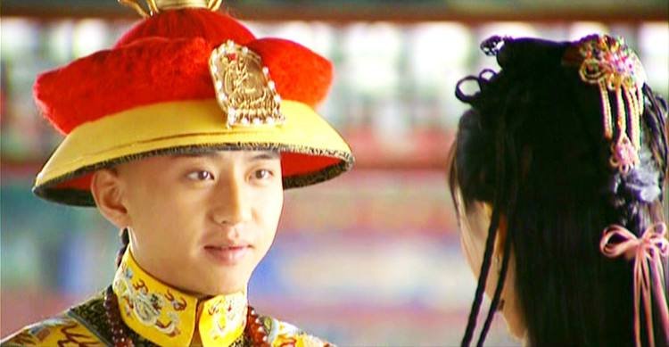 问：是《少年康熙》中康熙皇帝与冰月格格在寺里的感情戏，是第几集