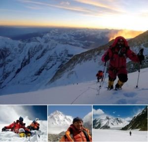 饶剑锋的登山轨迹