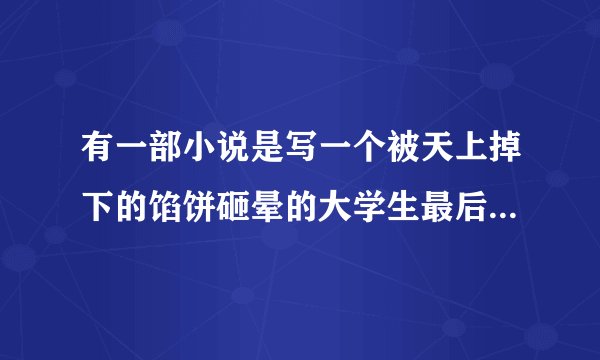 有一部小说是写一个被天上掉下的馅饼砸晕的大学生最后的到了强大的力量