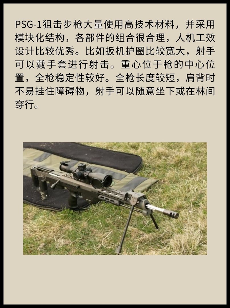 德国PSG-1狙击步枪