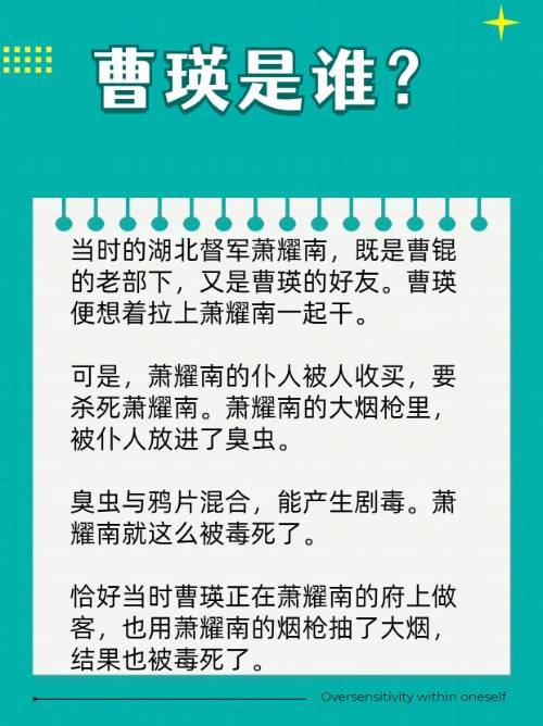 曹瑛是谁？