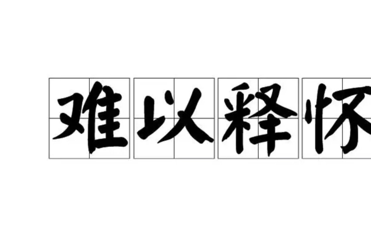 难以释怀是什么意思