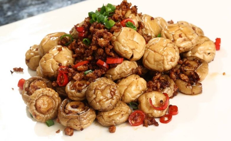 口蘑中的口字指