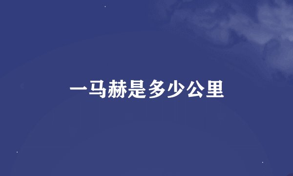 一马赫是多少公里