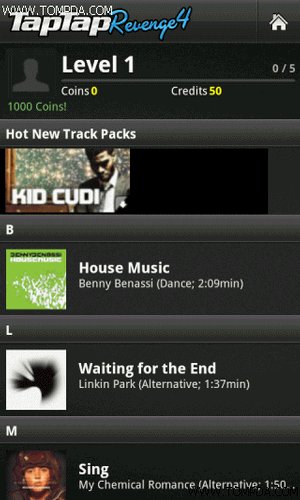 Tap Tap Revenge 4的游戏简介