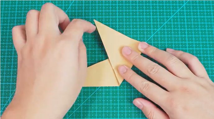 骷髅爪子的折法