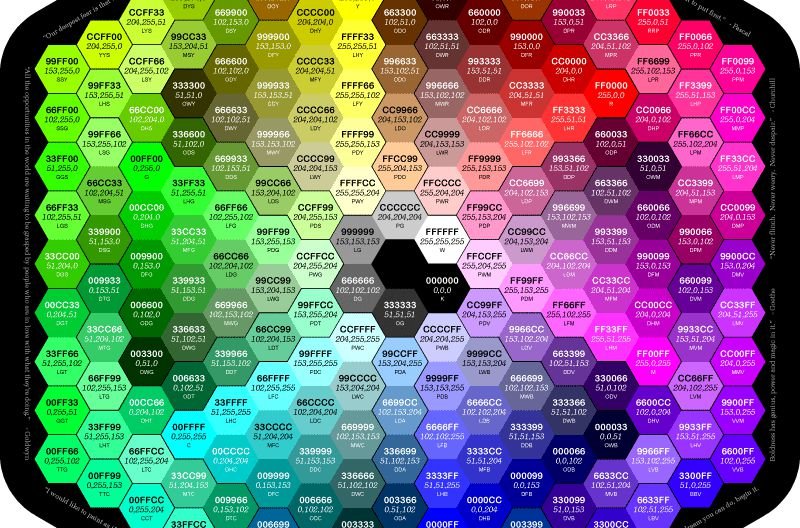 颜色代码是多少？