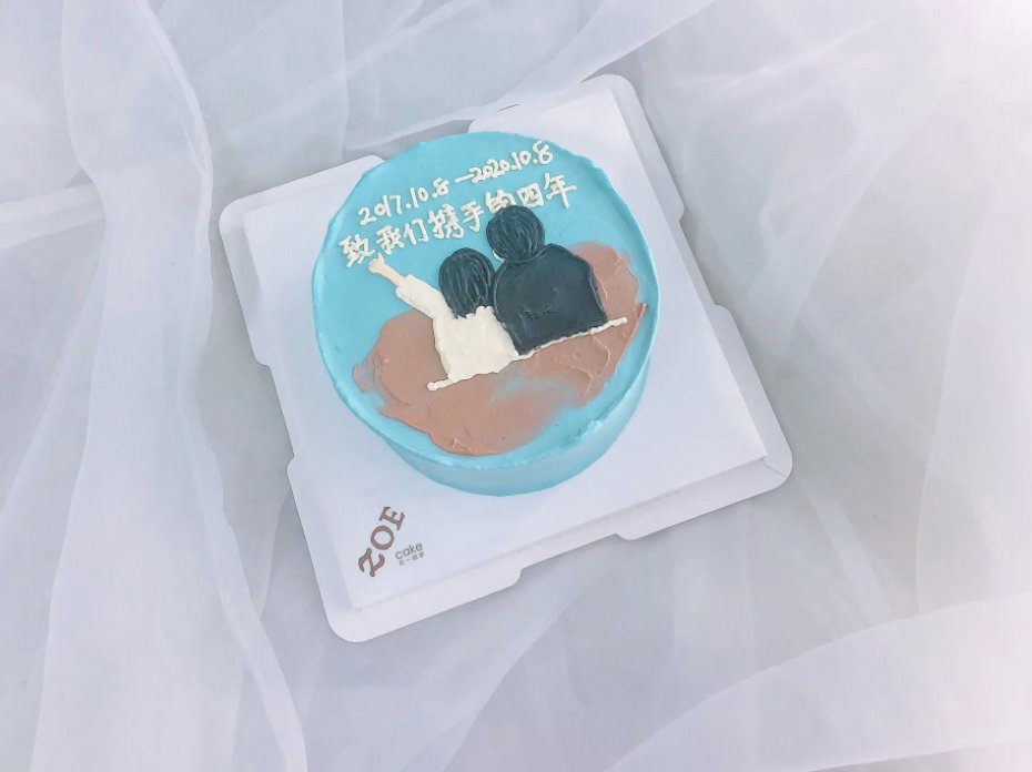 蛋糕尺寸大小参照图片