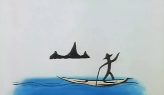 《三十六个字》是一部1984年上映的彩色动画片。其中三个象形文字是什么？