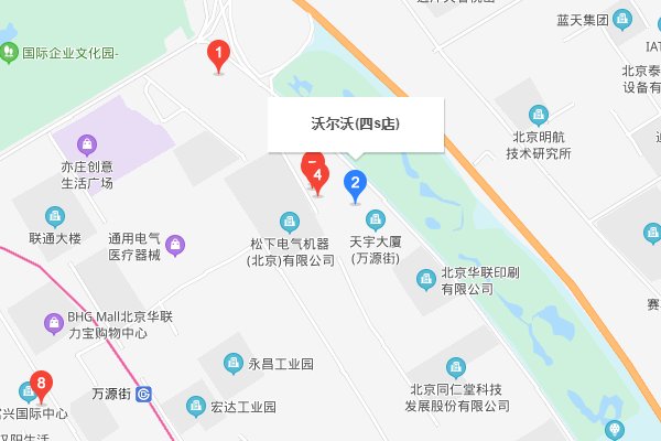 亦庄那边都有什么汽车4S店,具体点都有什么。