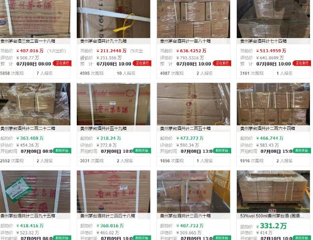 6800多箱茅台上架拍卖网站，背后的神秘人是谁？