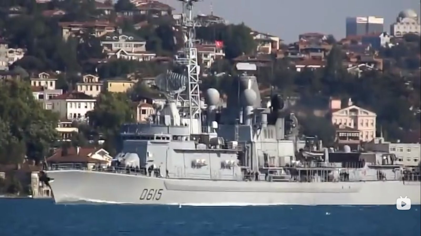 舷号D615是哪国军舰？