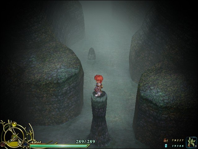 谁能提供一下《伊苏6》在绿水洞拿金之石板的具体地图还有怎么跳啊