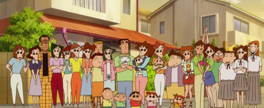 《蜡笔小新》全部人物是什么?