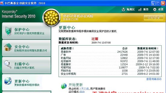卡巴斯基提示数据库过期是什么意思?