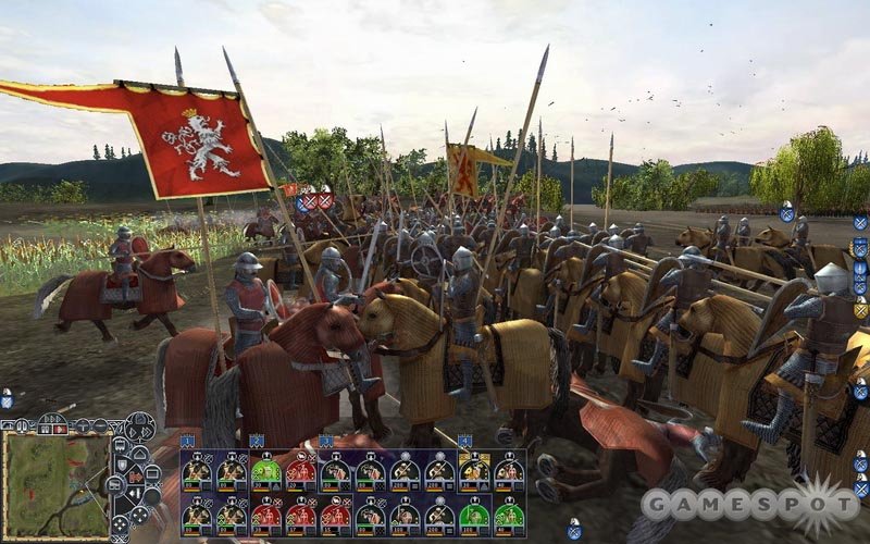 十三世纪的死亡与荣耀的细腻画面