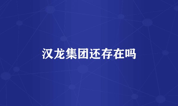 汉龙集团还存在吗