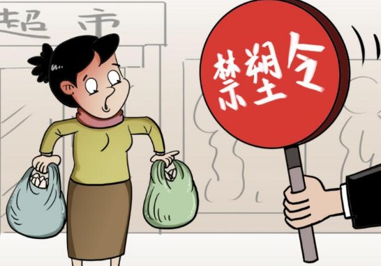 我国到哪一年禁止使用不可降解塑料袋？