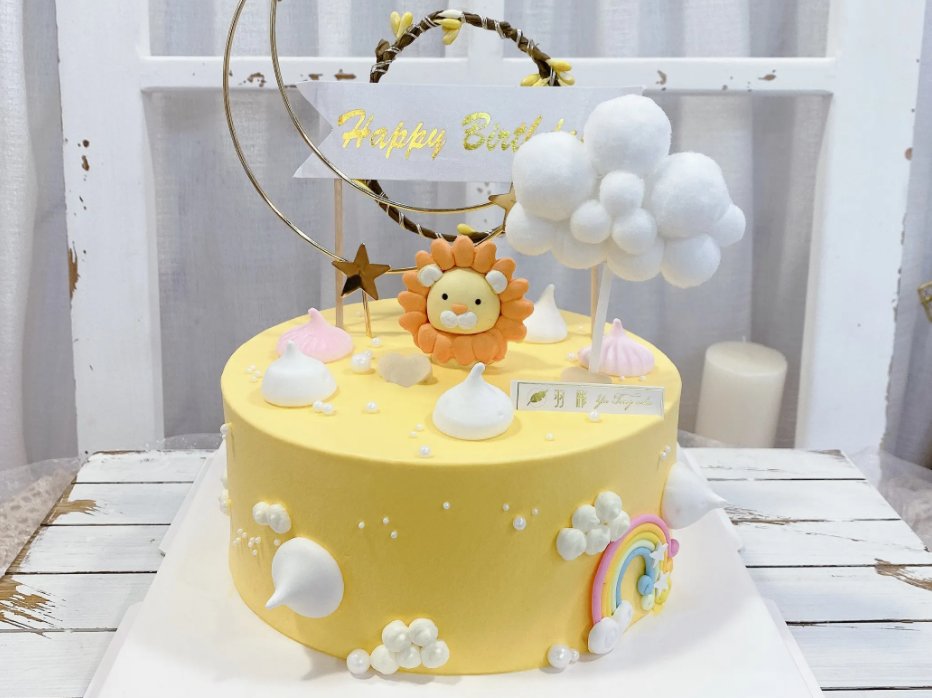 蛋糕尺寸大小参照图片